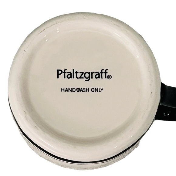 Pfaltzgraff Farmhouse Coffee Kitchen Ceramic Creamer Pitcher - Picture 3 of 3
